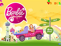 Игра Бродилки с Барби на джипе Игра Бродилки с Барби на джипе
